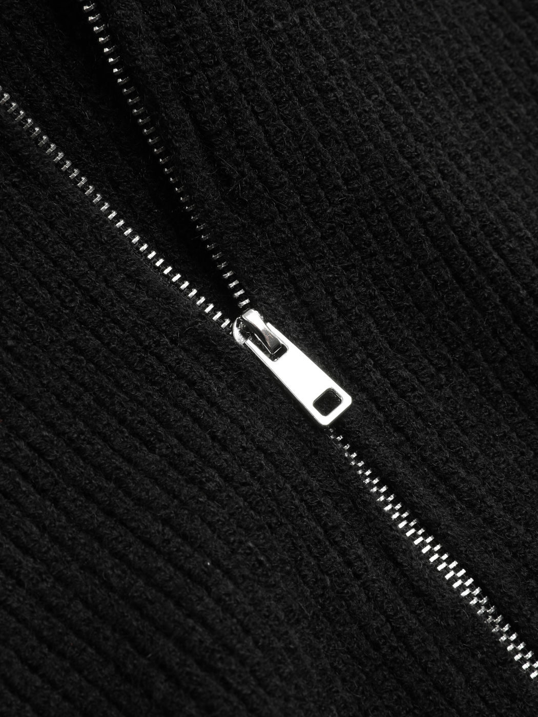 Knit Hooded Solid Zipper Tank Top For Daily Casual