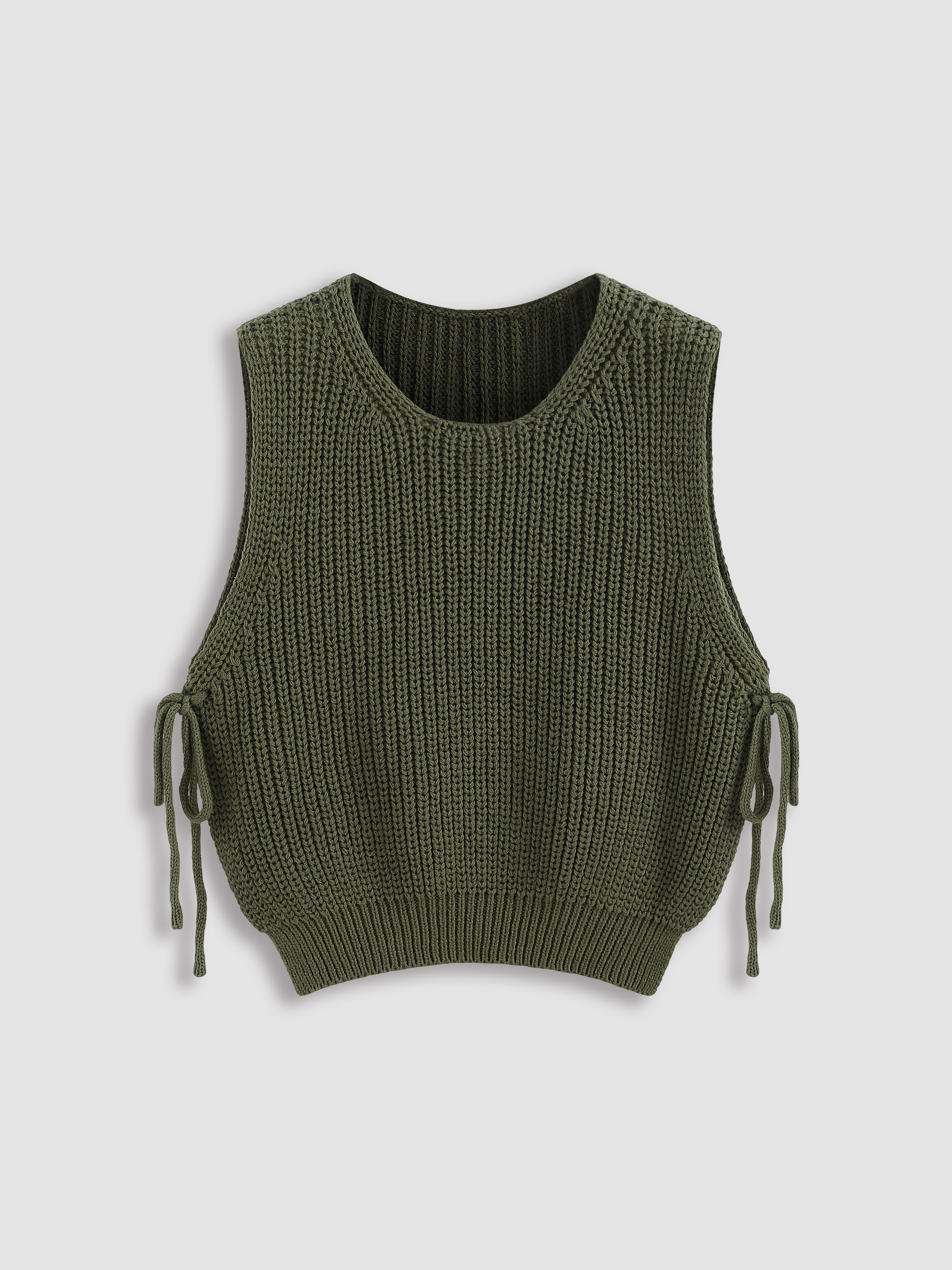 Feline Nature Sweater Vest - Cider