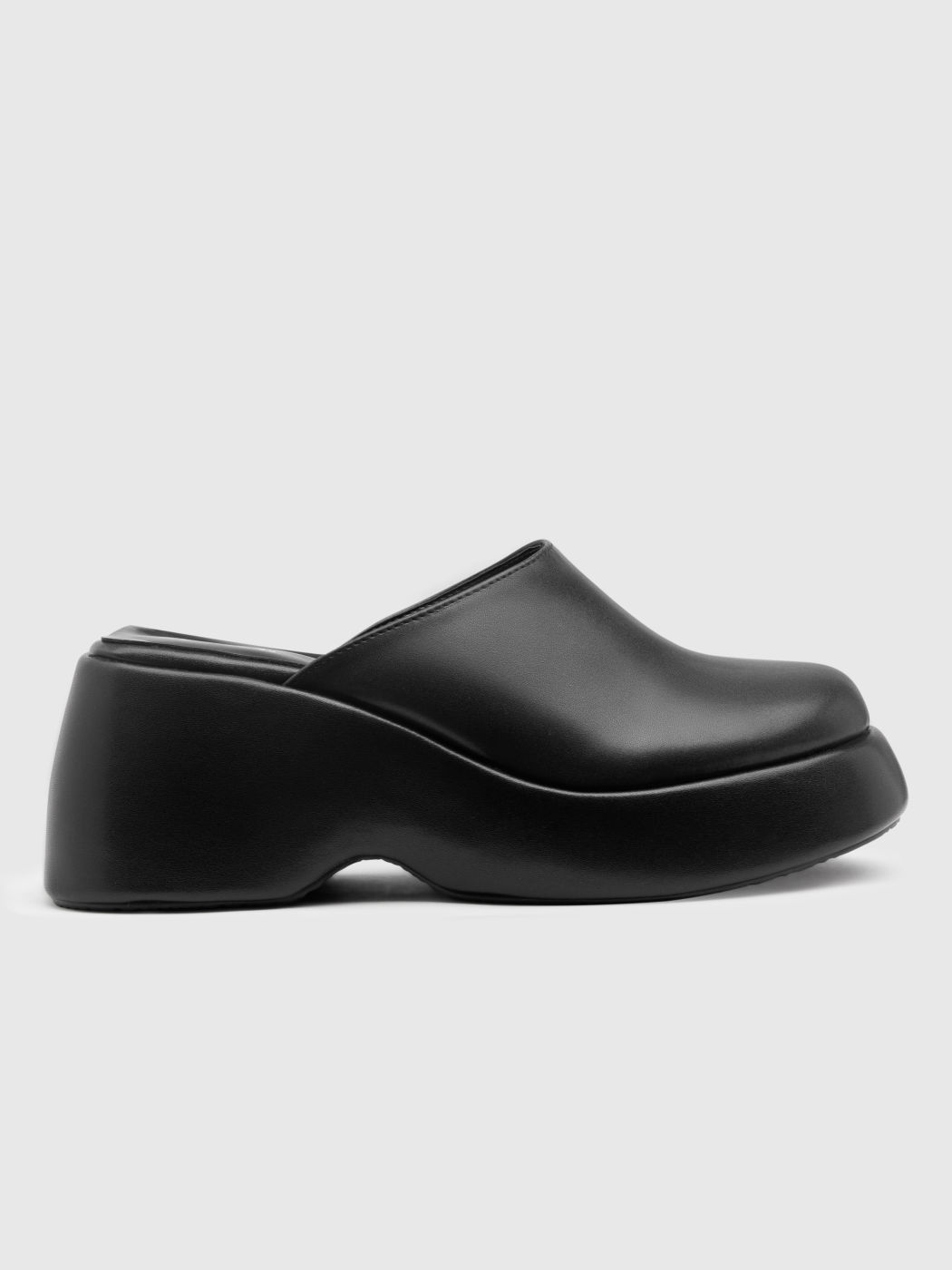 Solid, klobige Slingback-Absätze