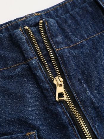 Double Zipper Shorts