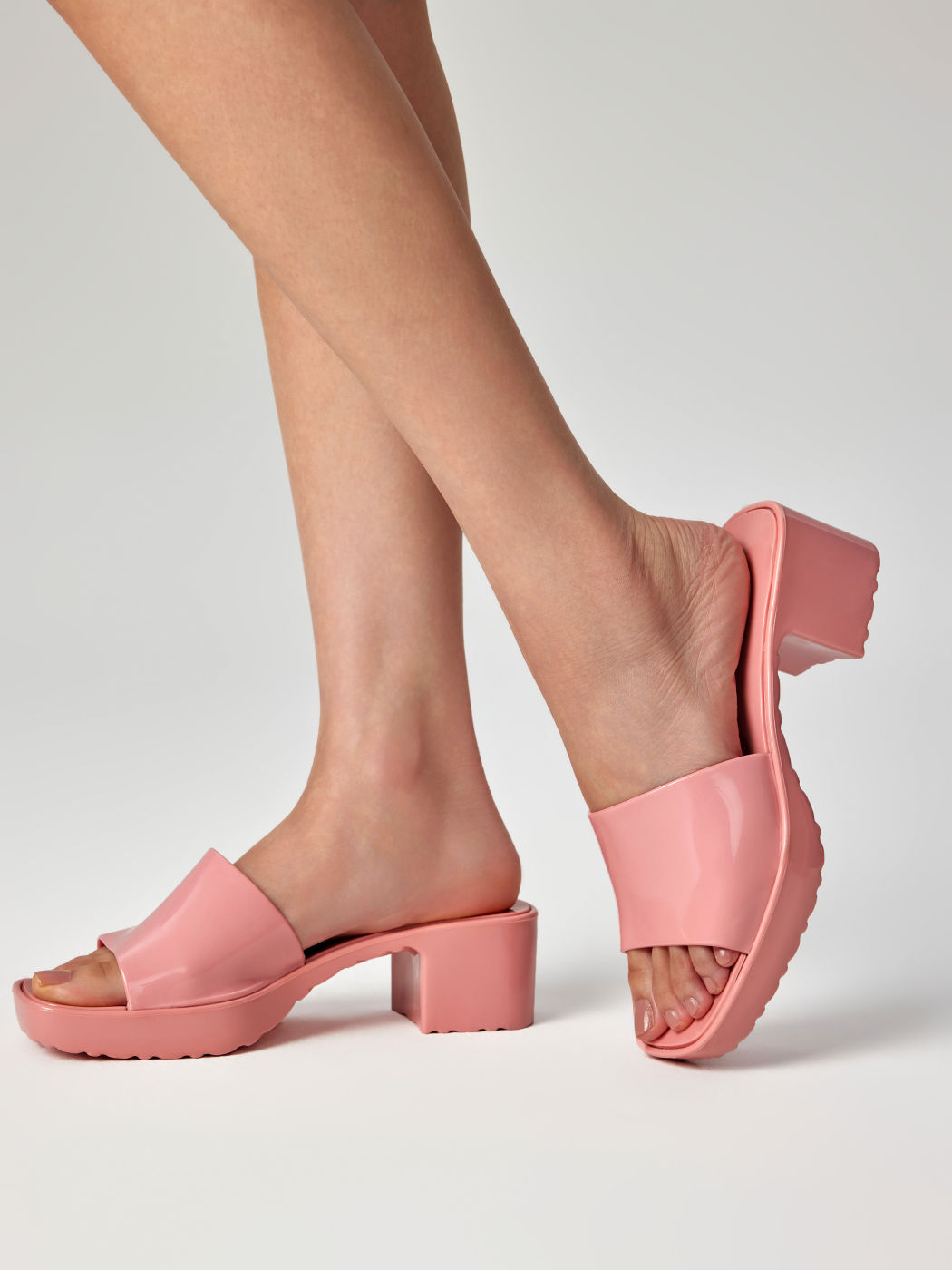 Plateau-Sandalen mit Absatz