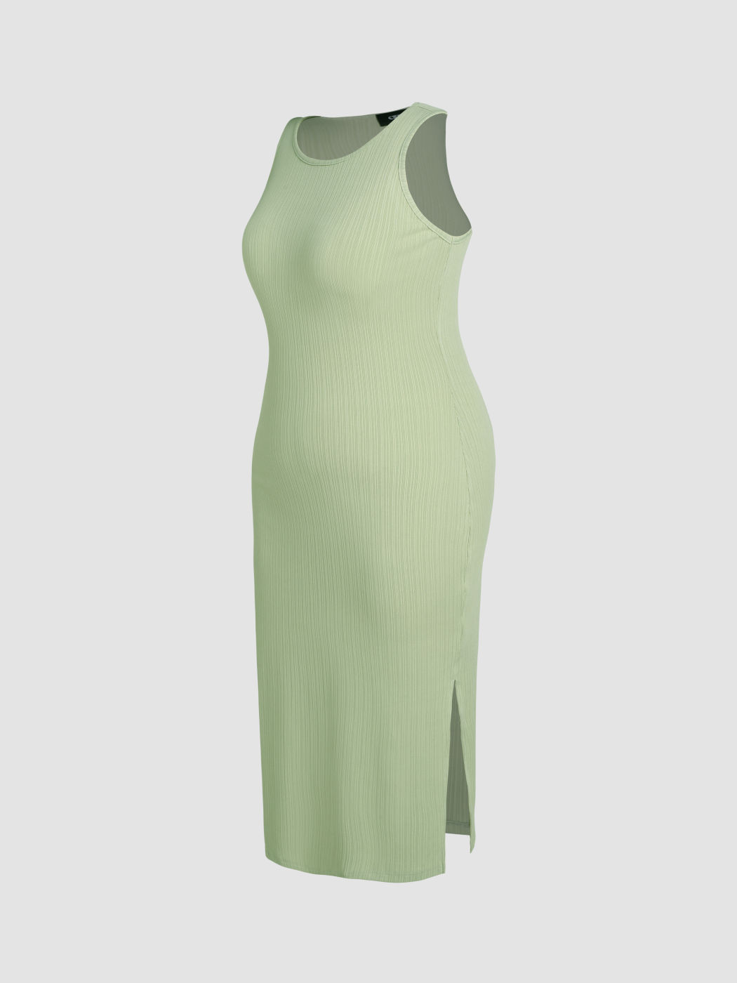 Abito midi senza maniche spacco Curvy & Plus