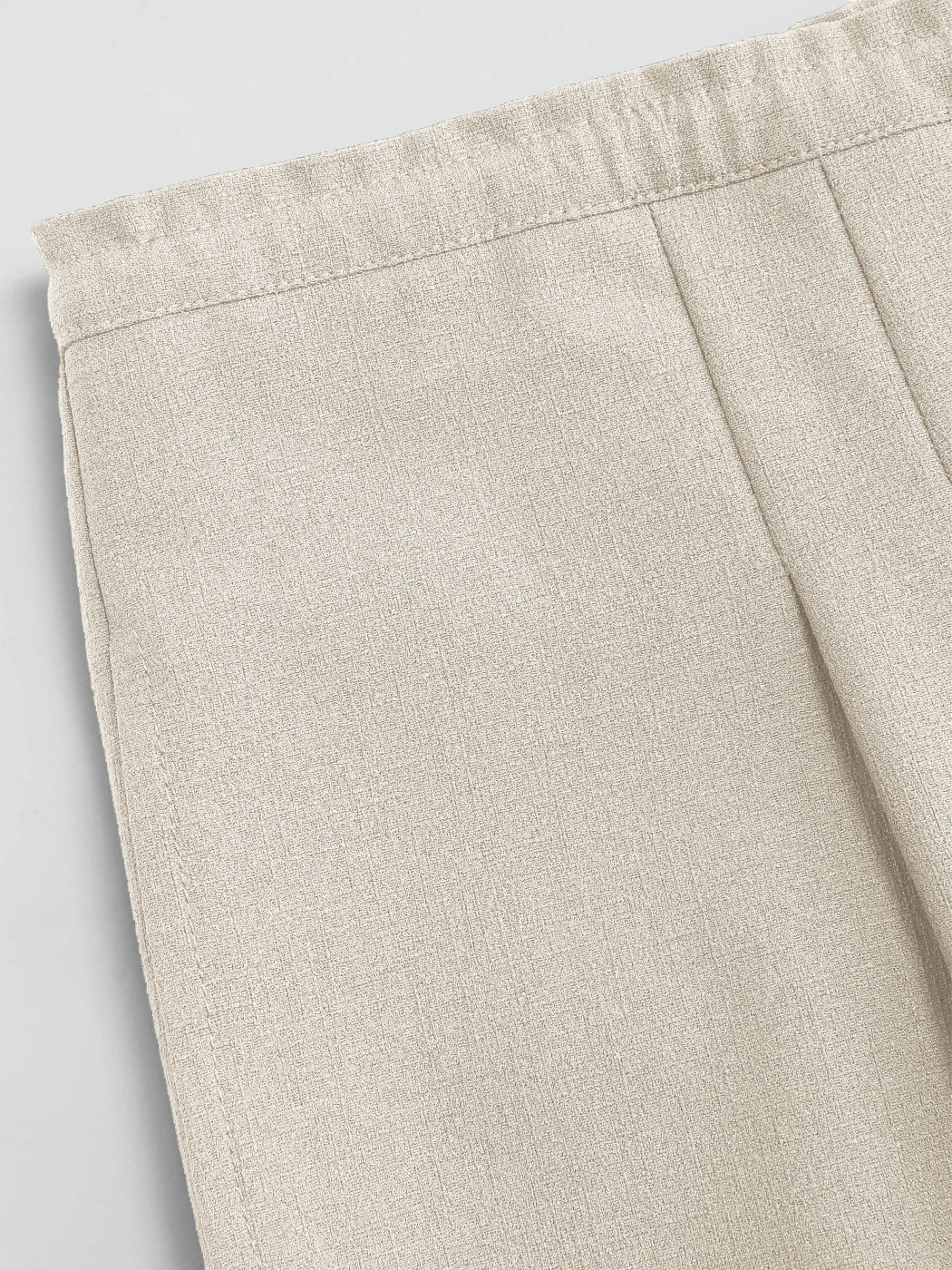 Solid High Waist Bowknot Wide Leg Trousers