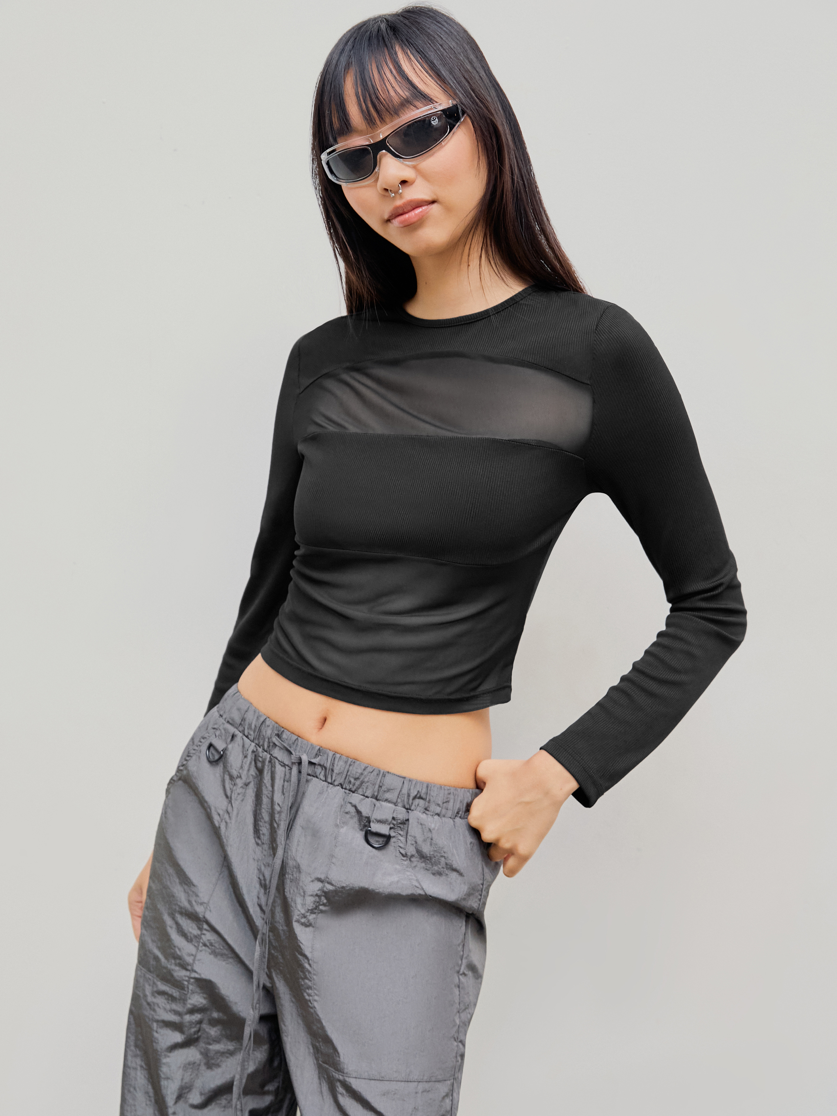 トップス Nodress tops The Apricot Round Neck Button Up Knit Top & Reviews
