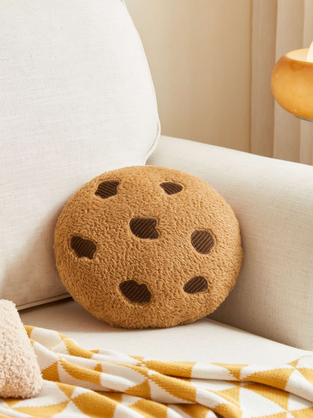 Cuscino a forma di biscotto