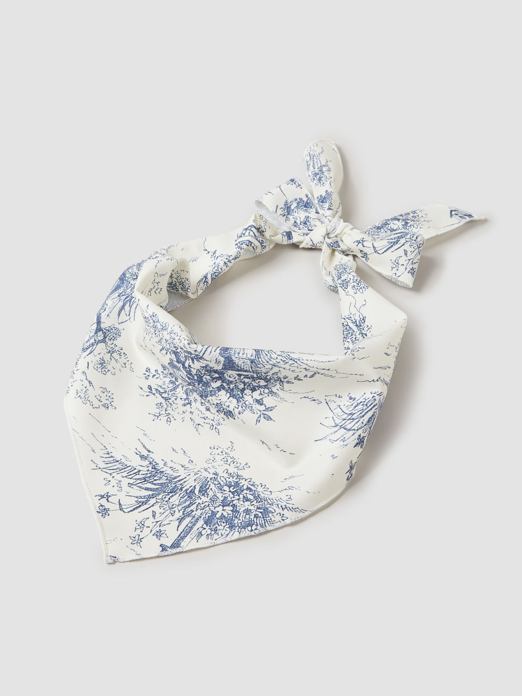 Toile de Jouy Pattern Hair Band