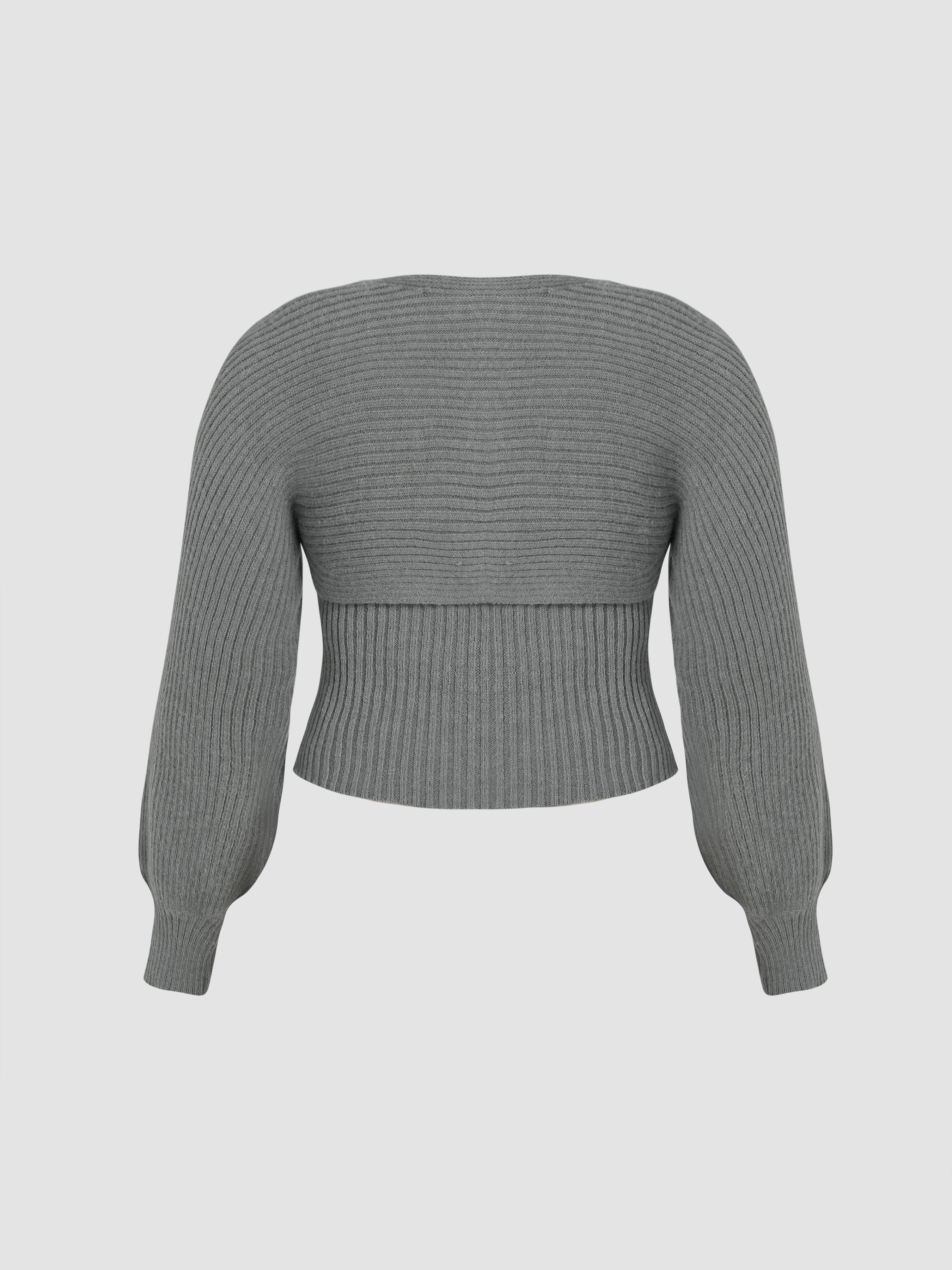 トップス eaphi MULTI SHOULDER PARTS RIB TOPS MULTI SHOULDER PARTS RIB TOPS