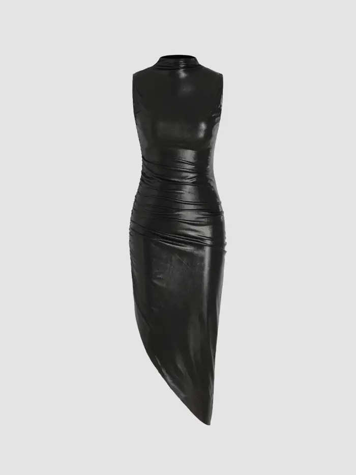 halter midi cocktail dress Love Kuza Halter Neck Pleated Front Midi Party Dress – Love, Kuza
