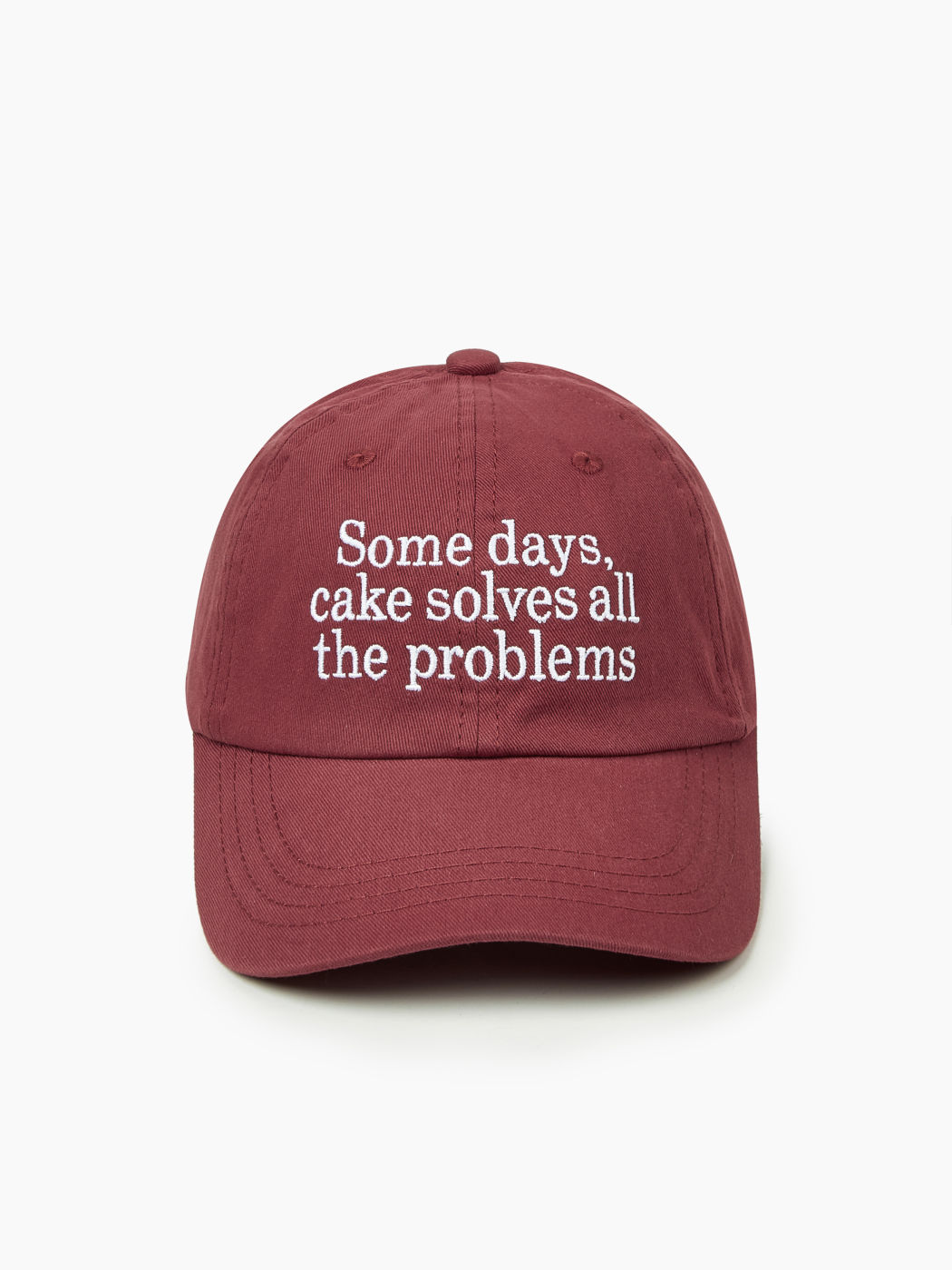 Slogan Decor Baseball Cap