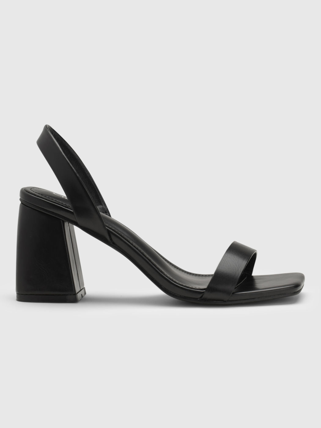 Single Band Chunky Heeled Sandals