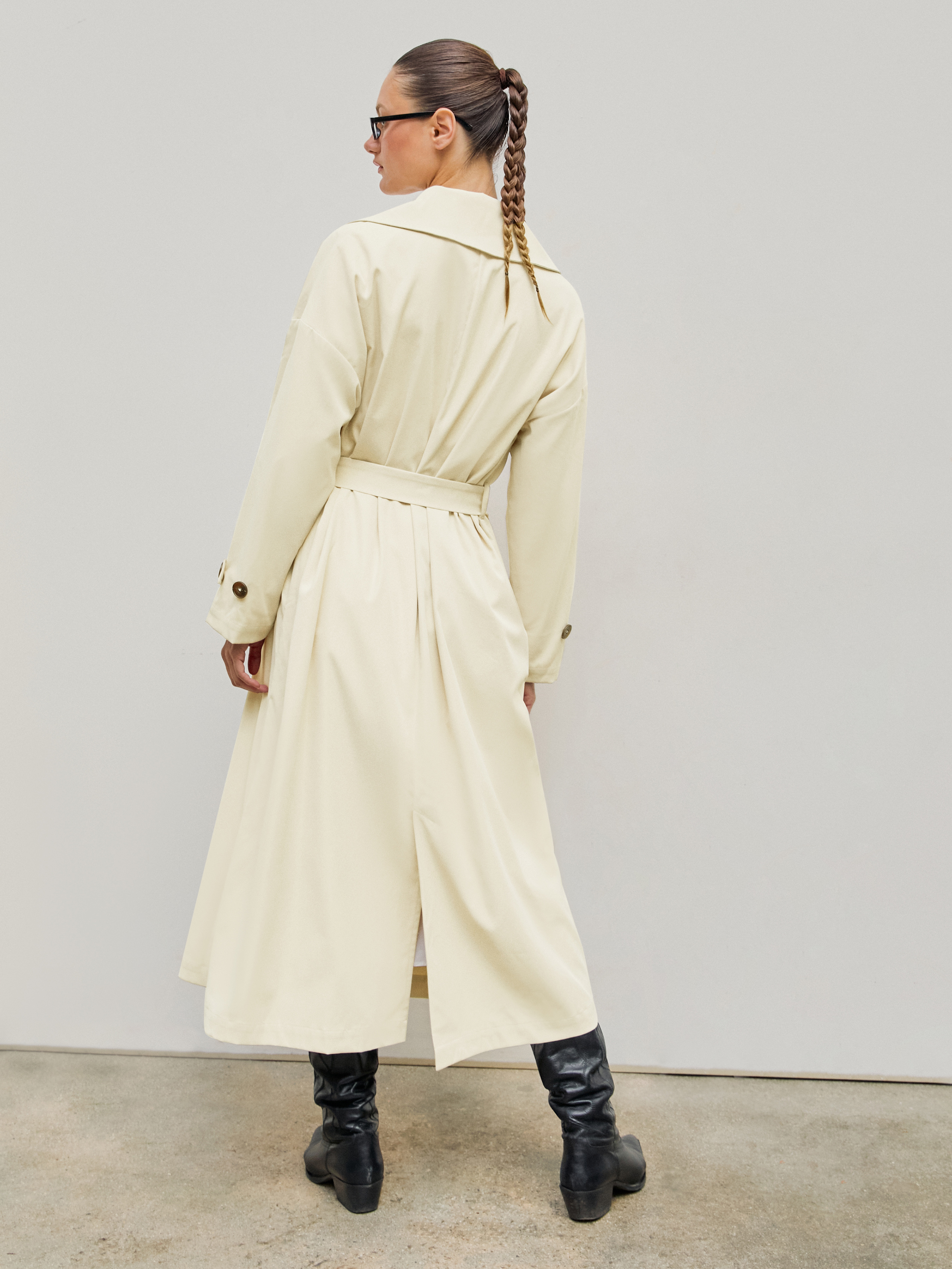 ジャケット・アウター willfully bulgy sleeve belted trenchcoat Belted Trench Coat | Talbots
