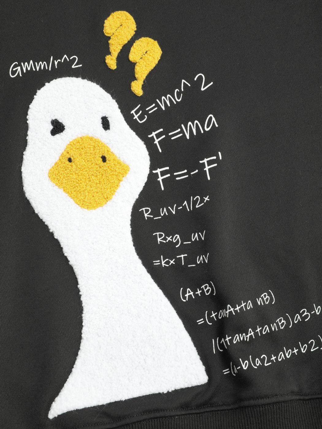 Rundhals Grafik Tier Sweatshirt