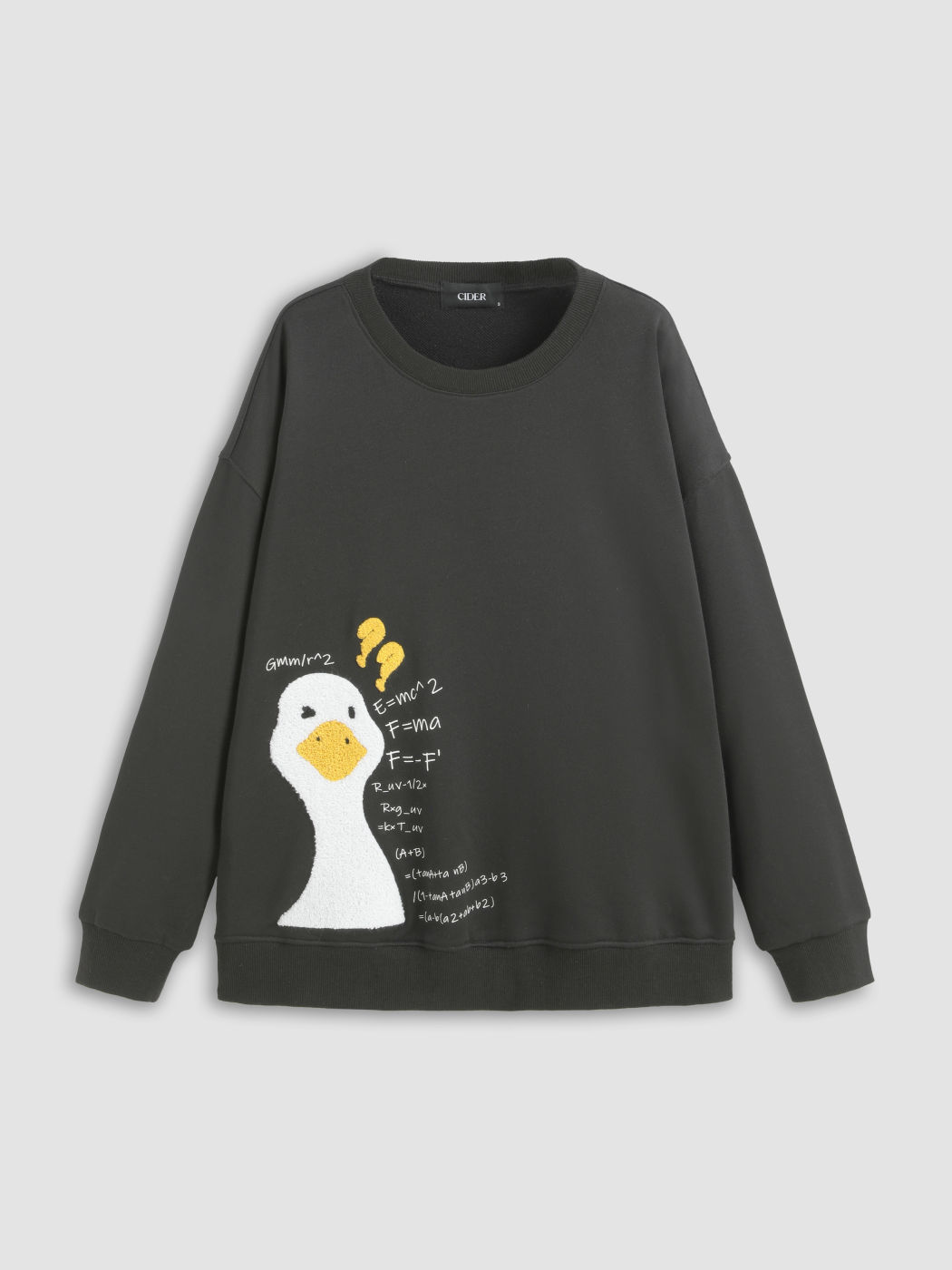 Rundhals Grafik Tier Sweatshirt