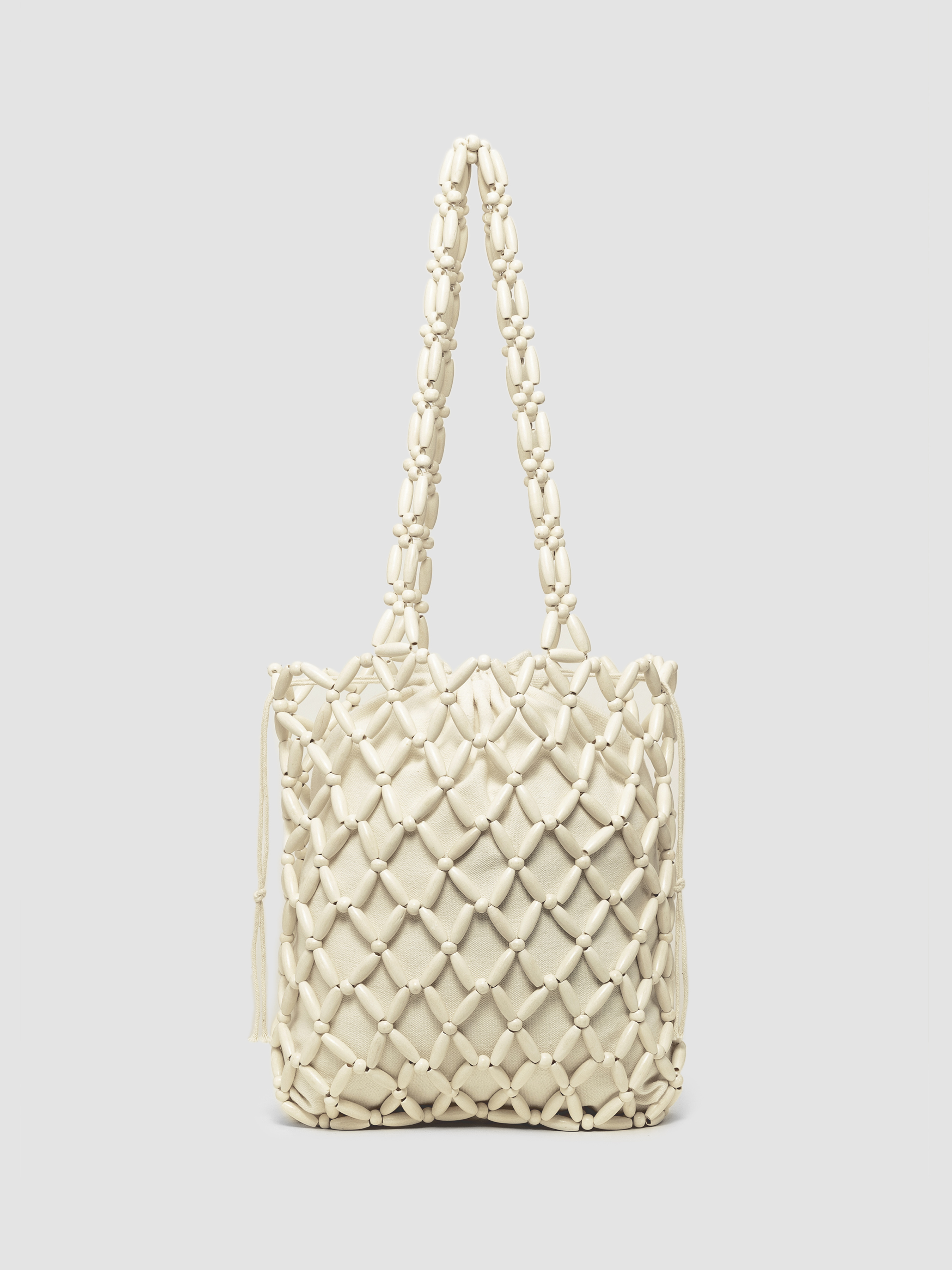 Quilted Chain Shoulder Tote Bag - Cider