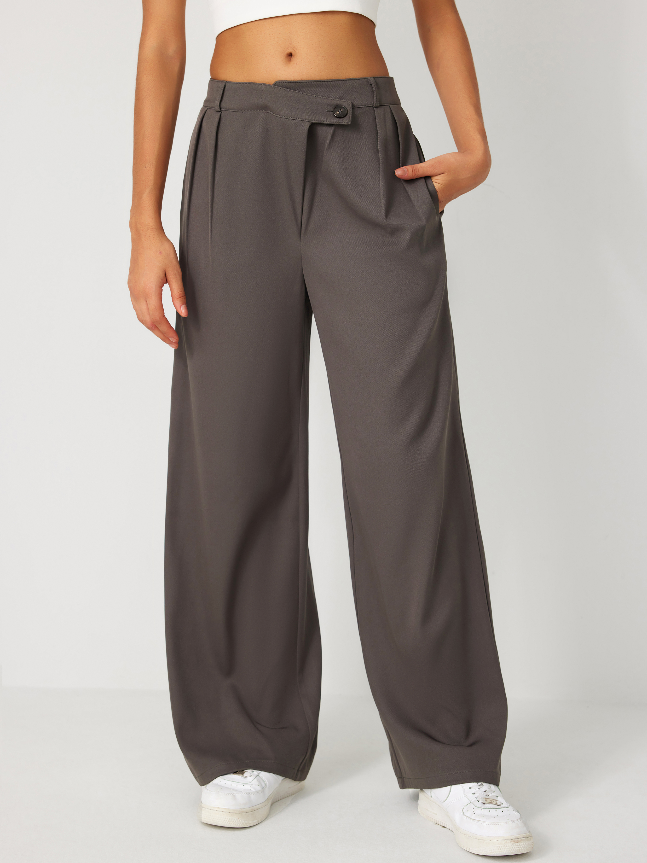 【DISCERNMENT】Dove Napping Basic Wide Pants DISCERNMENT】Dove Napping Basic Wide Pants (DISCERNMENT