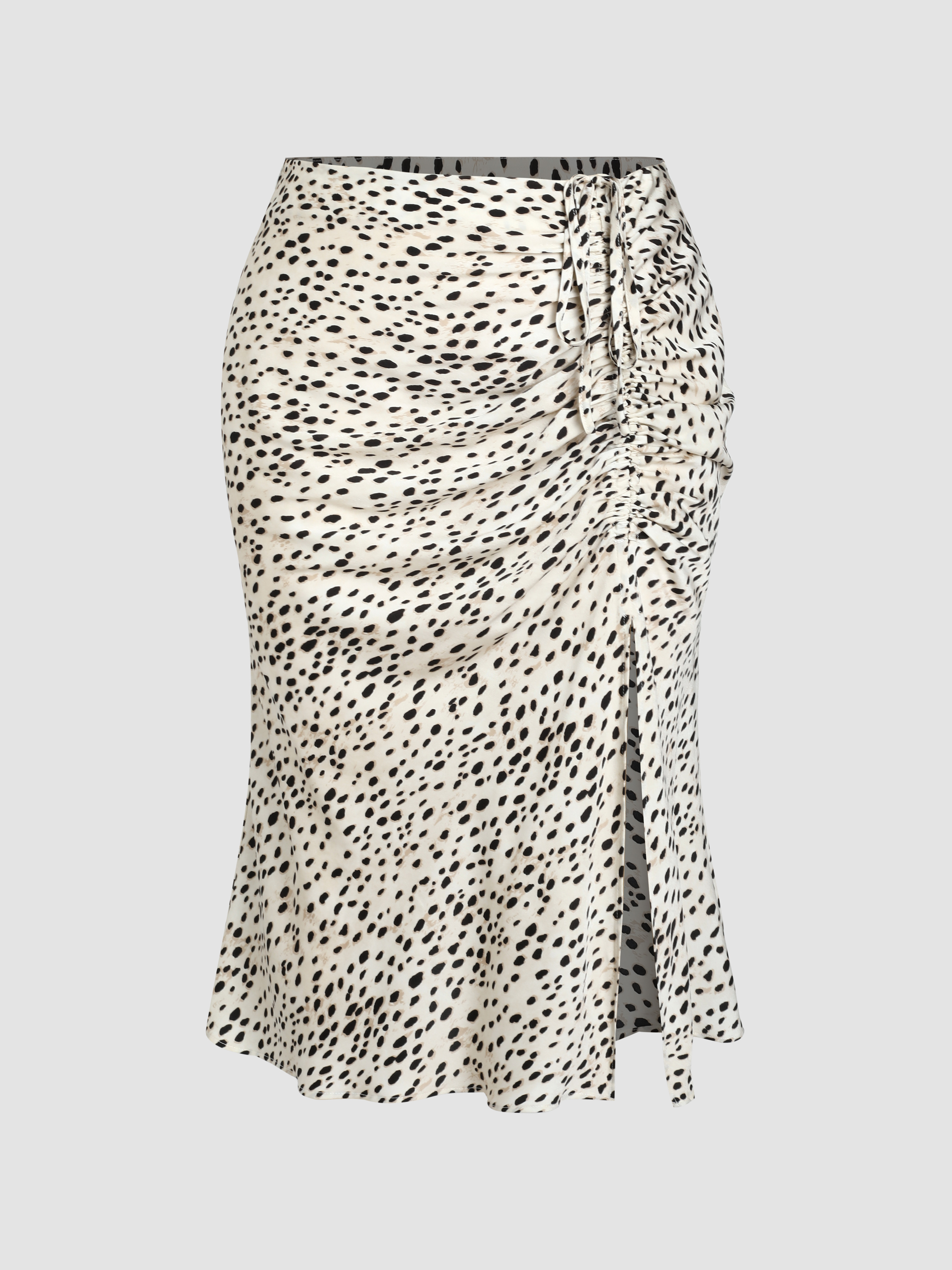 Leopard print 2024 skirt curve