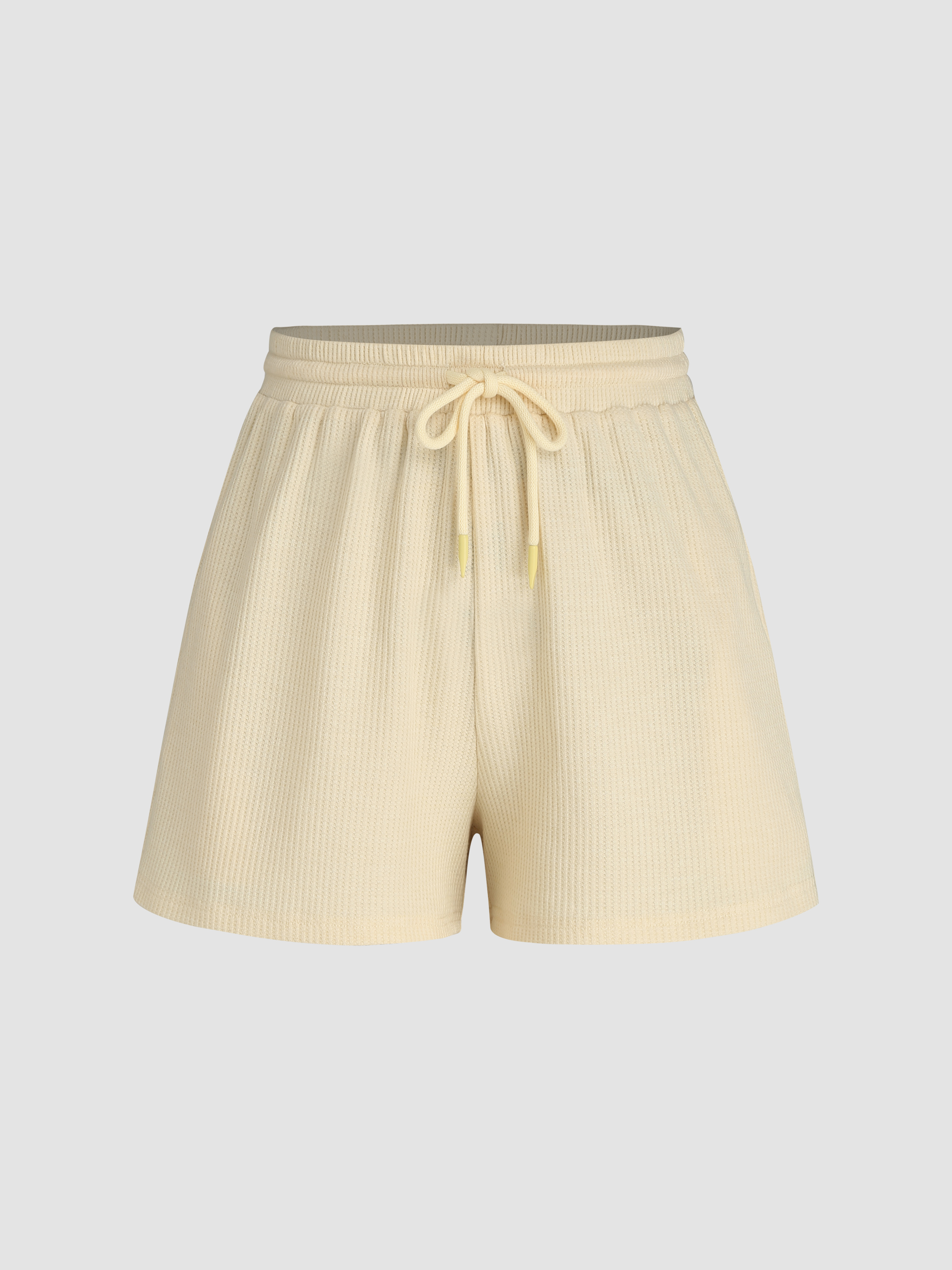 Unified Sweat Shorts Beige