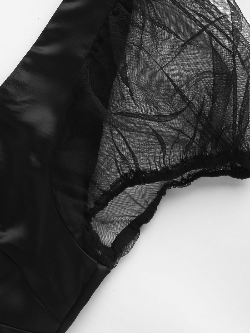 Solids Maxikleid mit quadratischem Ausschnitt