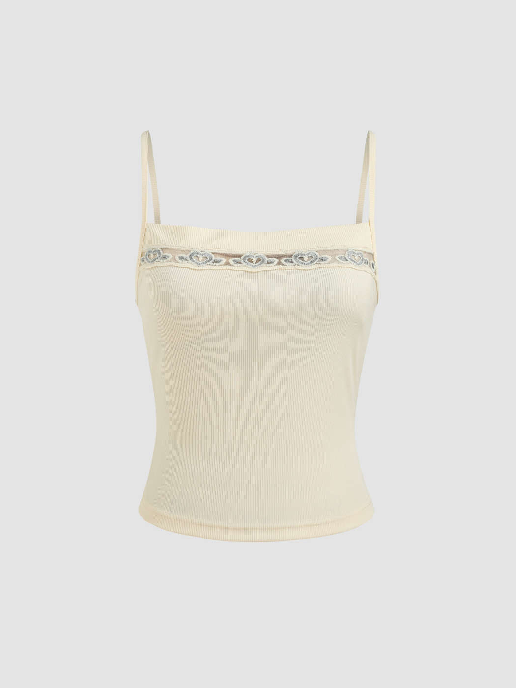 Square-Neck Jersey Cami for Women