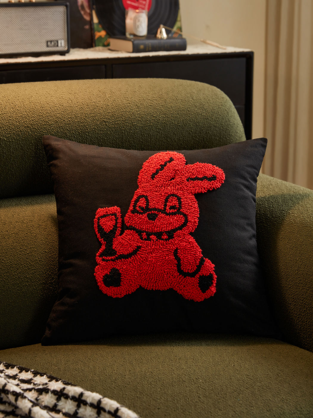 Rabbit Pattern Pillow