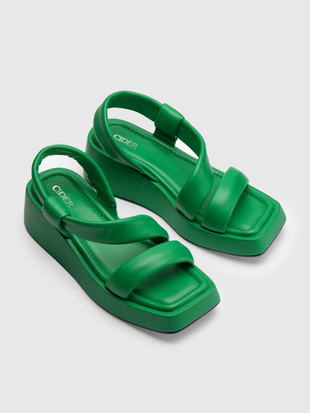  PU Plattform Sandalen