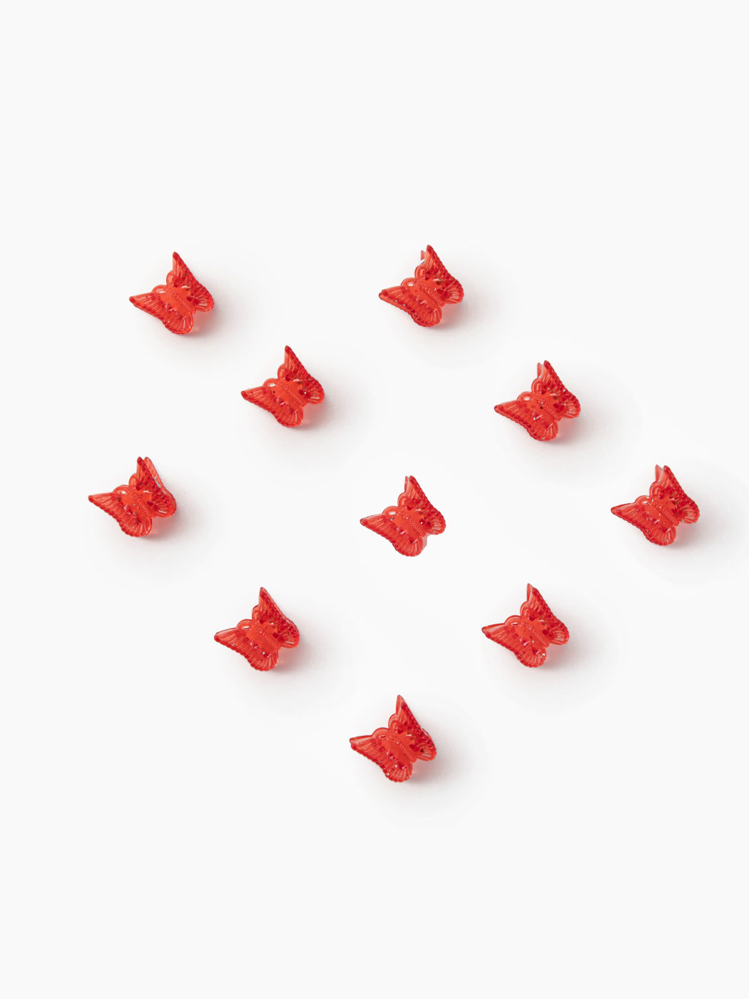 10pcs Butterfly Hair Claw