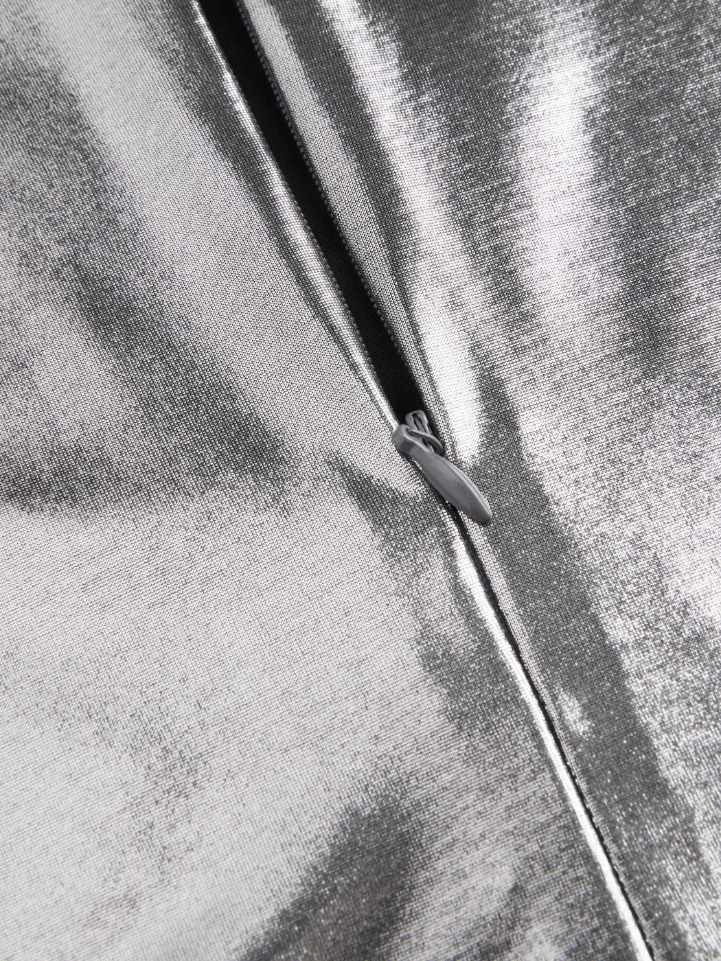  Metallic High Neck Body Kurve & Plus