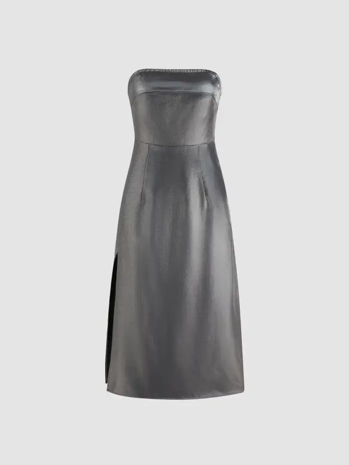 chinese dress ladies Miss Circle Women's Shelby Dark Brown Faux Leather with Lace Mini Dress - Dark Brown
