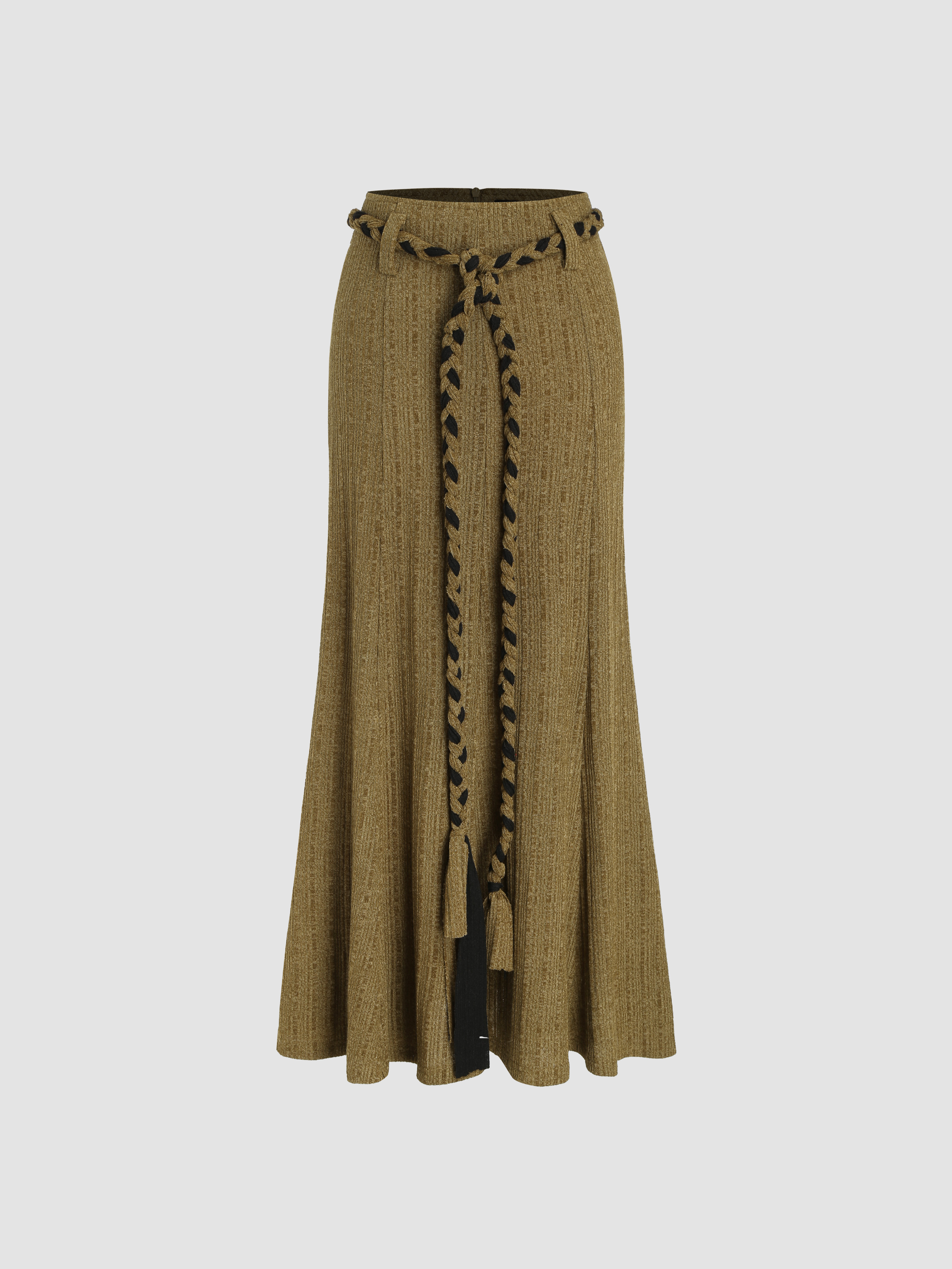 simple maxi skirt / steel