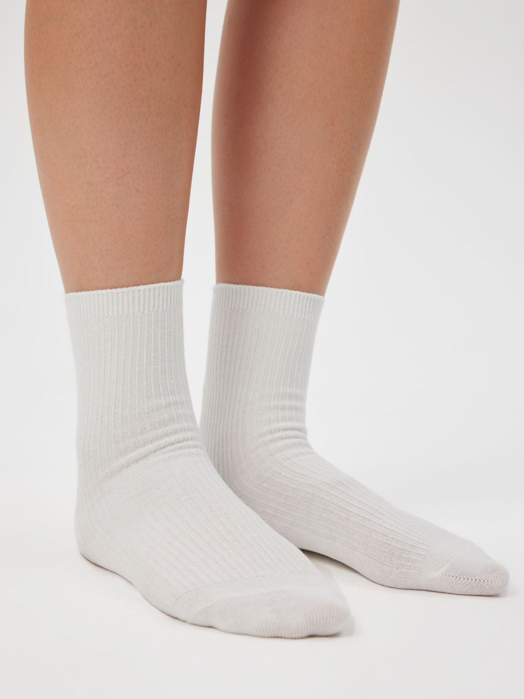  Hase Stickerei Crew Socken
