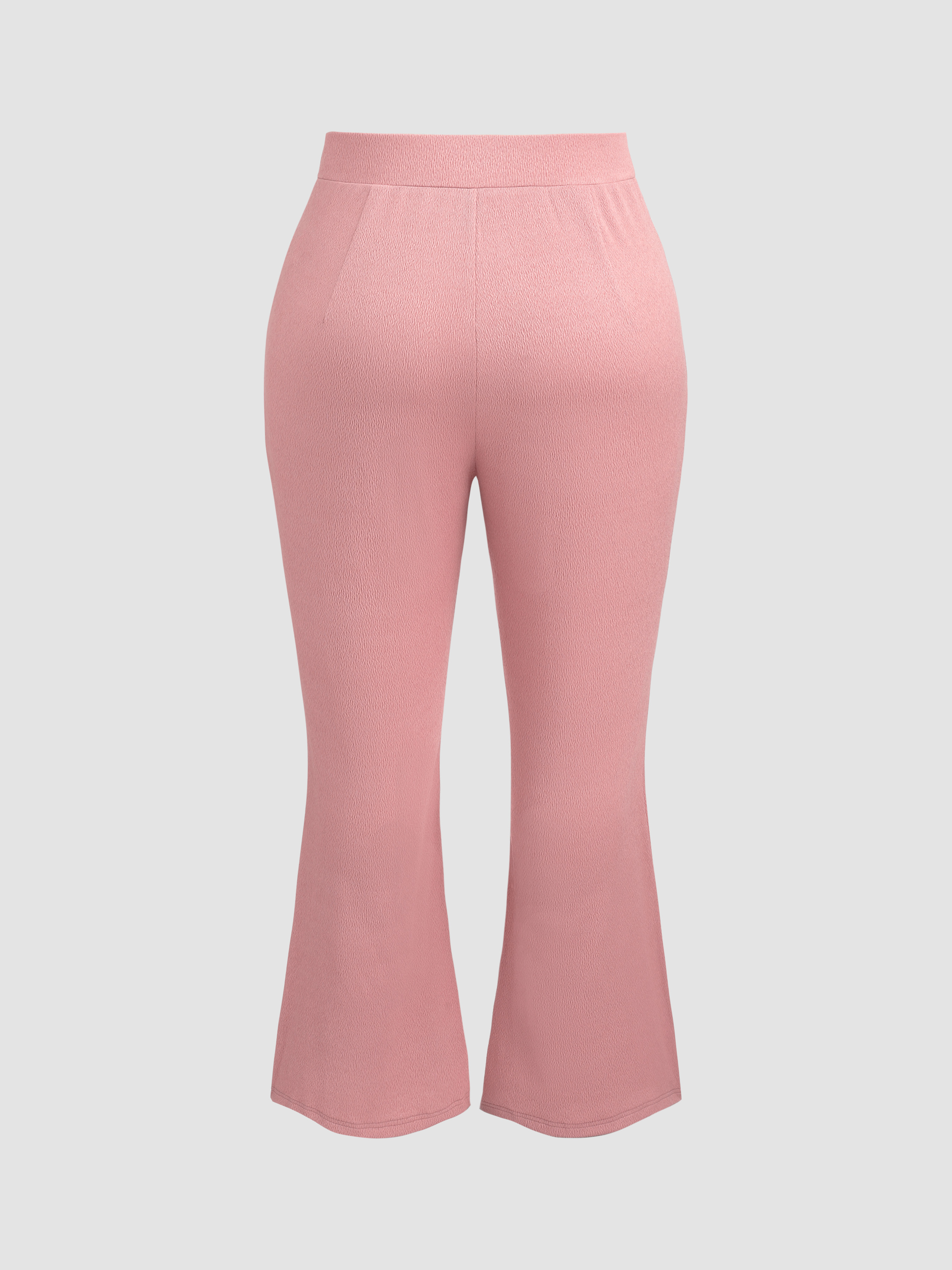 High Waist Solid Flared Leggings Sporty by Cider