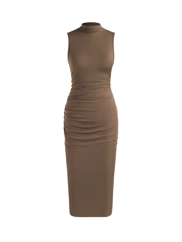 U-neckline Crop Cami Top & Drawstring Wide Leg Shorts Set