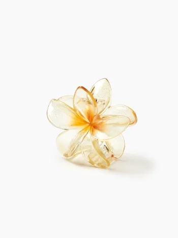 Floral Hair Claw
