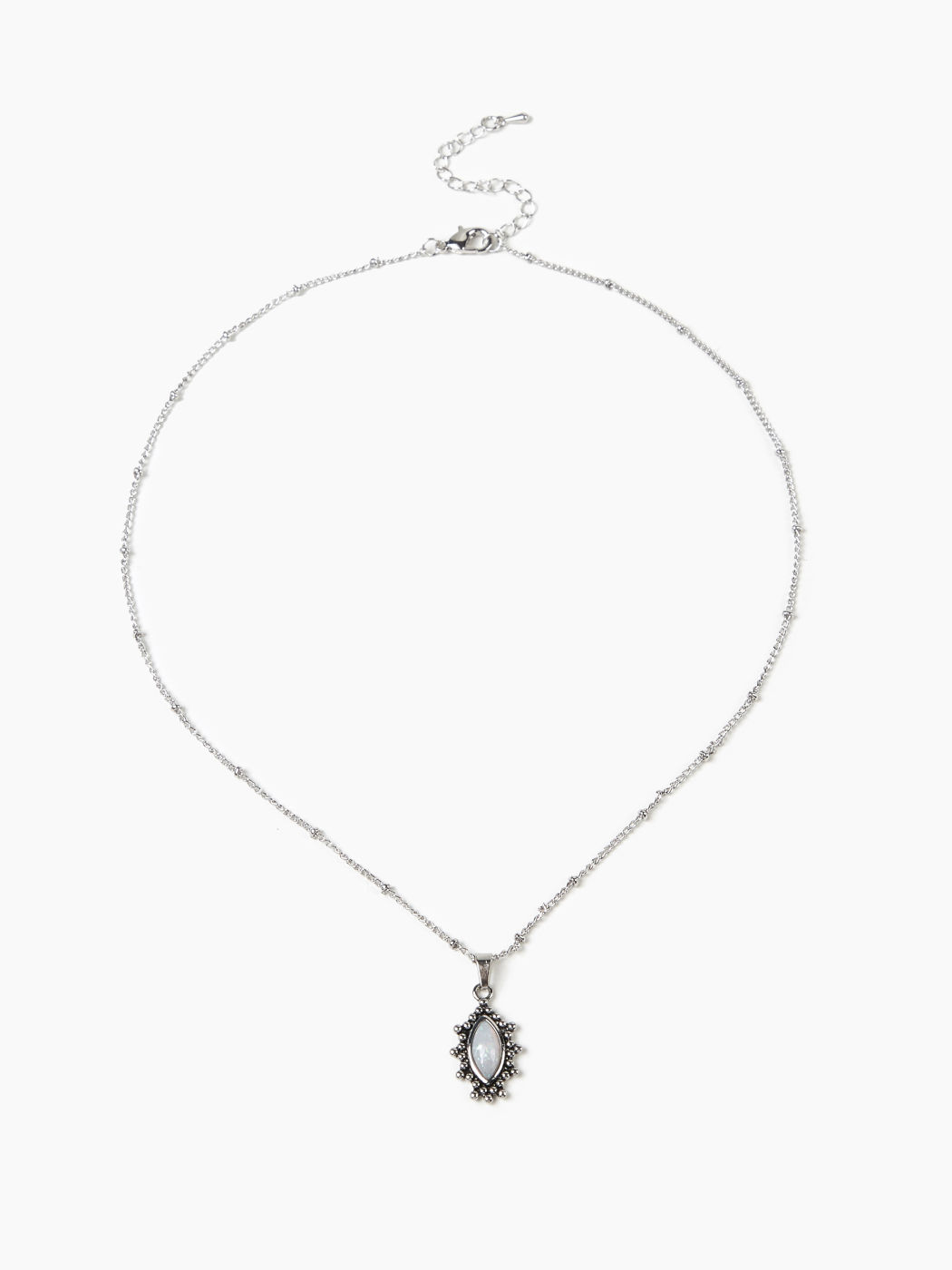 Marquise Cut Opal Halskette