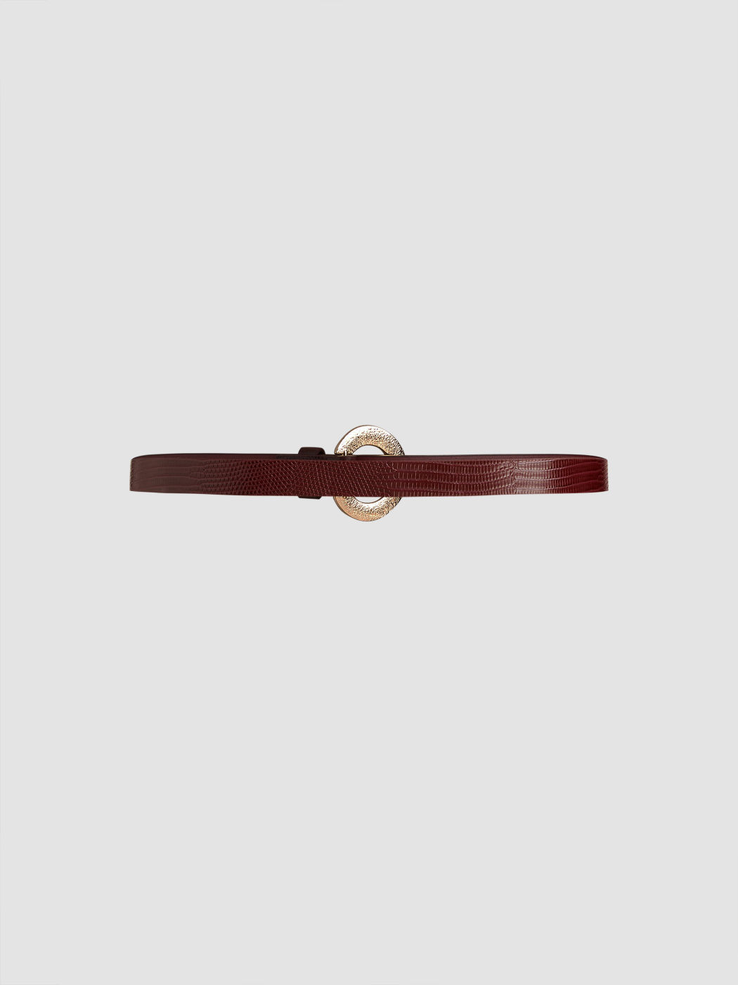 Round Buckle Belt