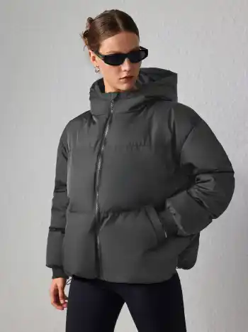 Giacca Puffer con cappuccio