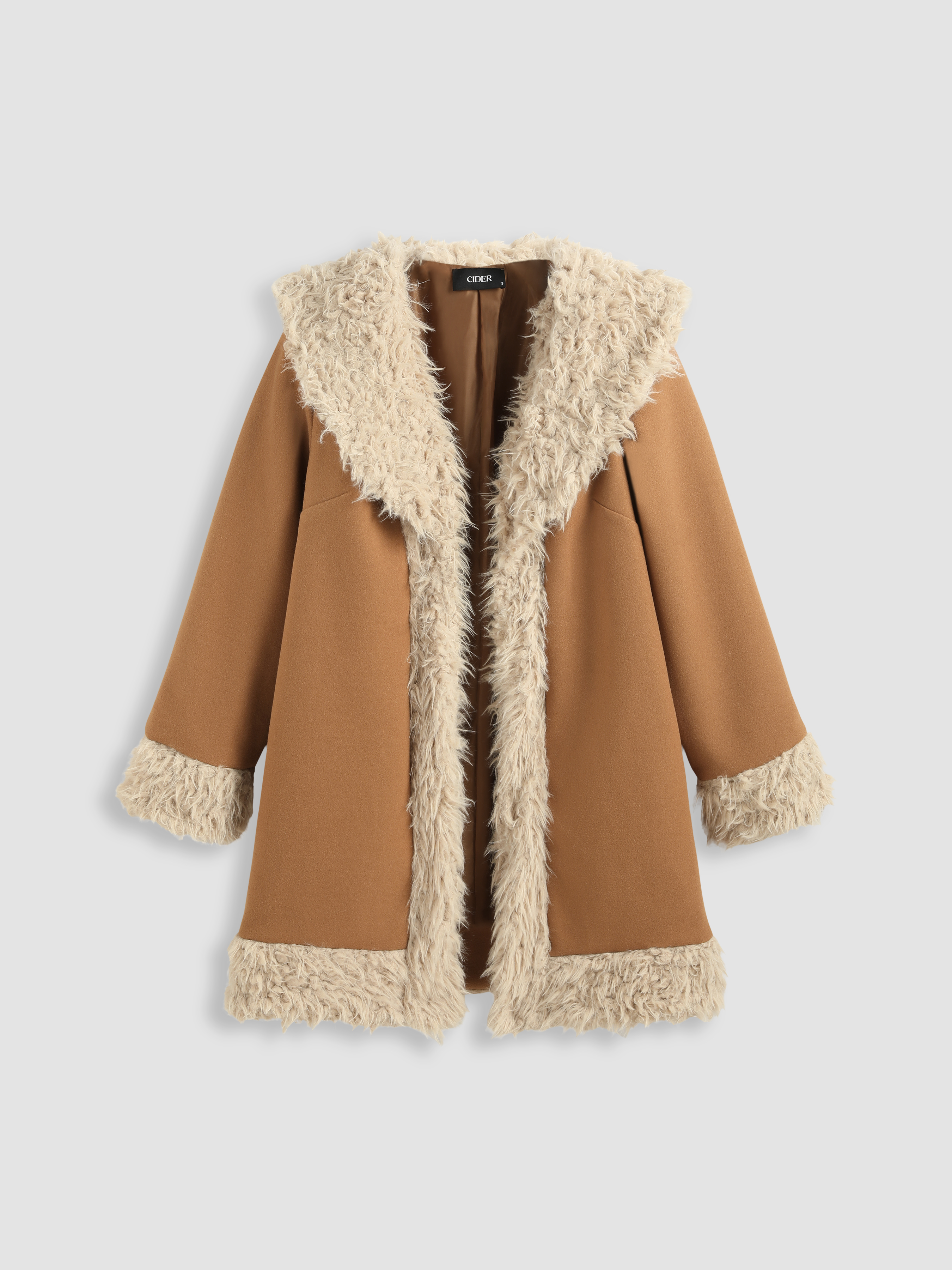 ★関税込★INSTANTFUNK★Single-breasted faux-shearling coat★ Designer fashion, Seoul-fully created | W Concept