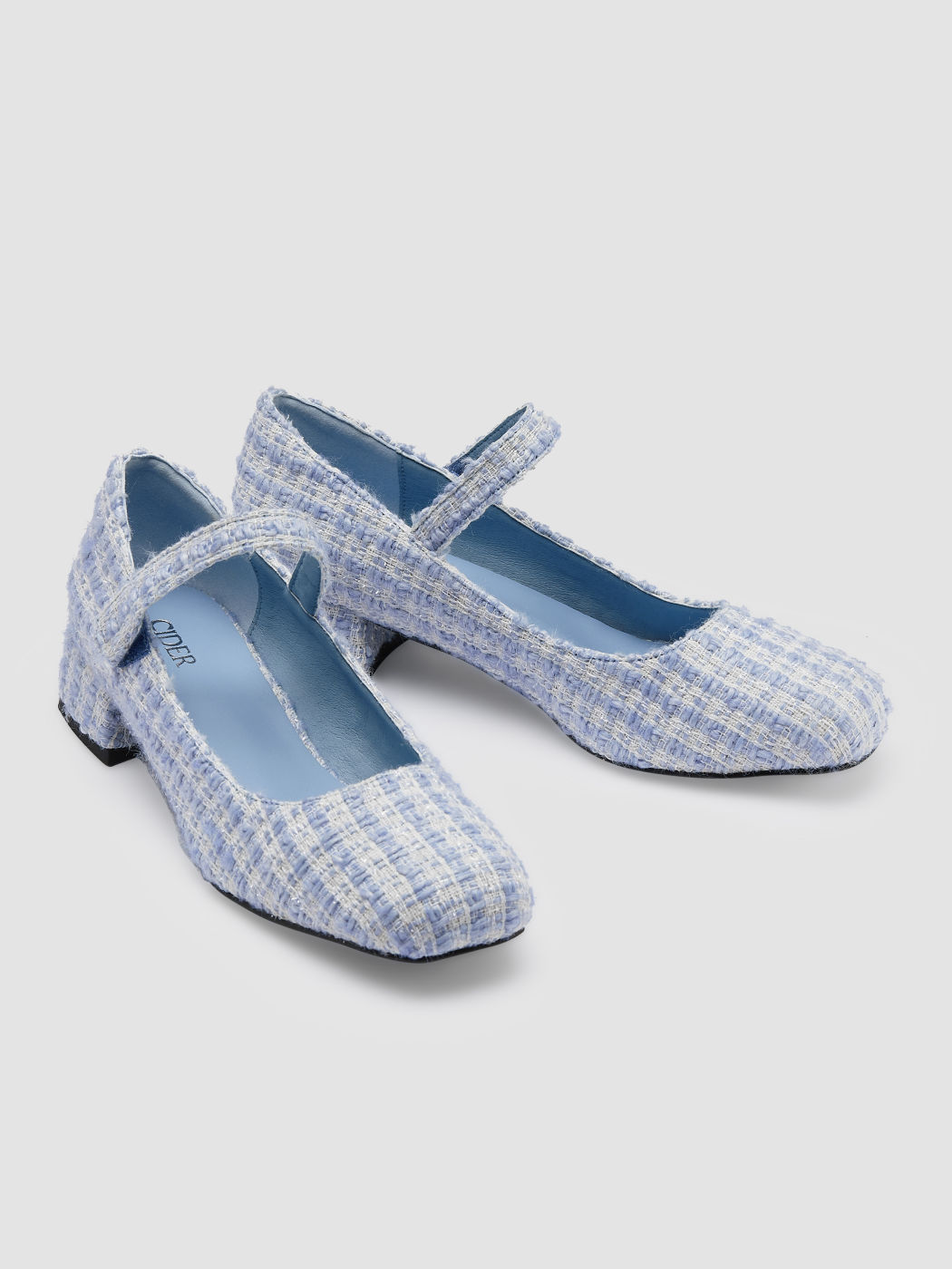  Tweed Mary Jane Schuhe