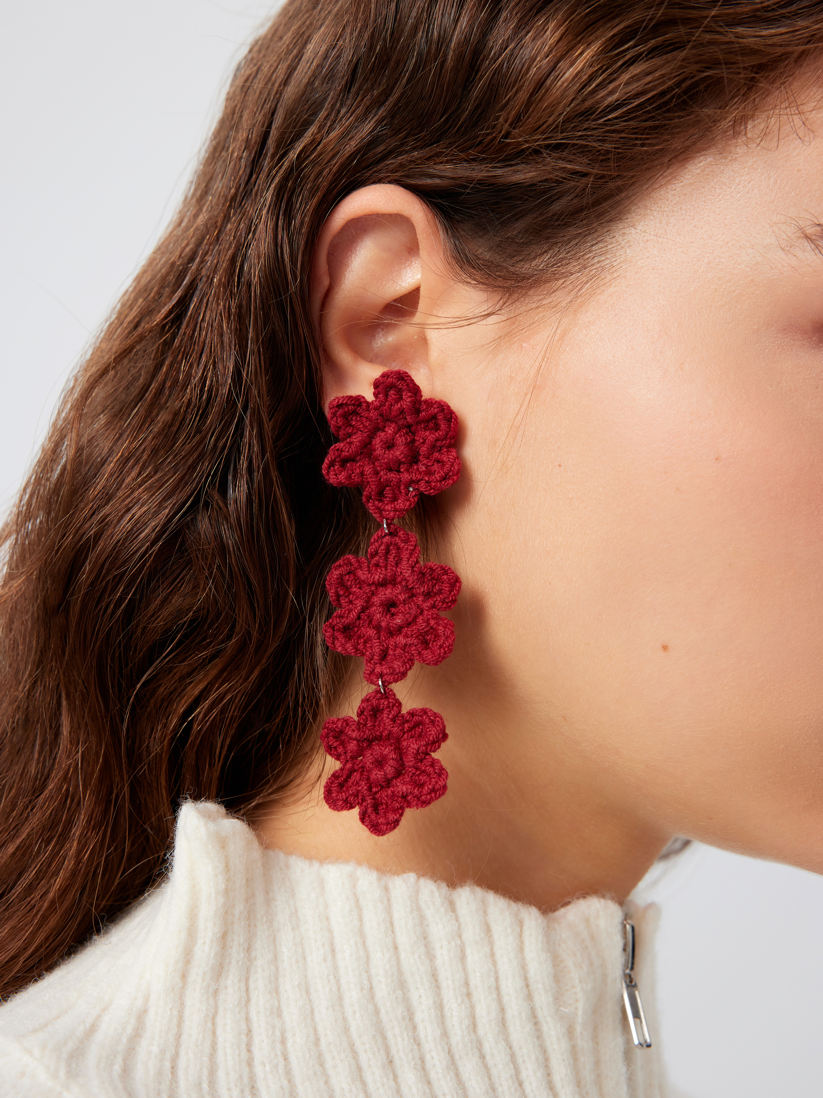 Shimeka Floral Earrings