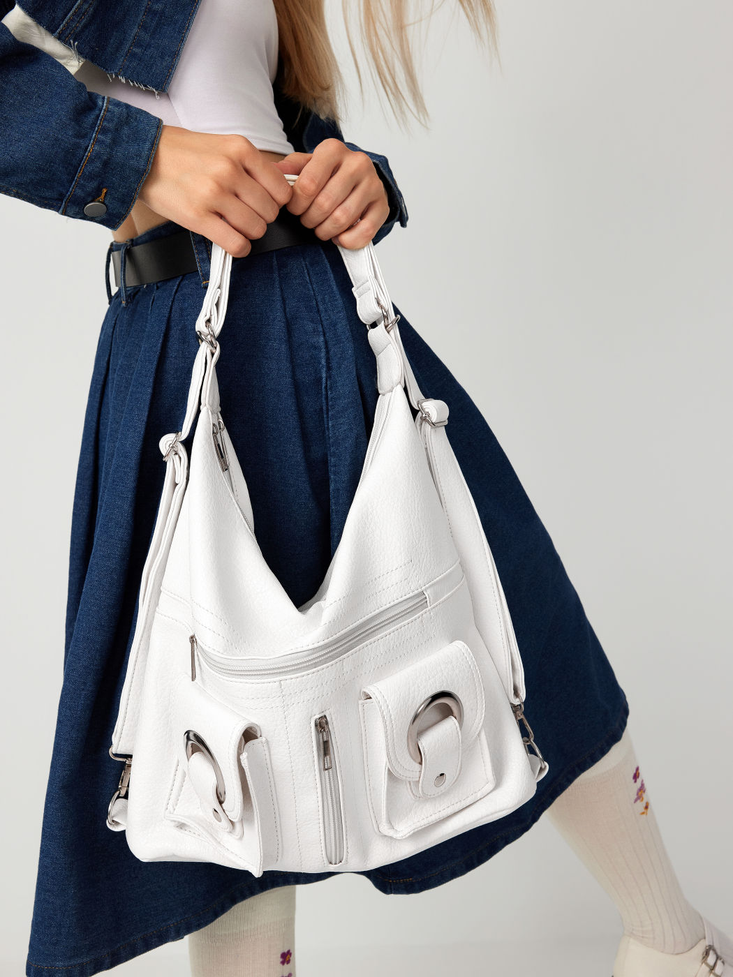  Große Kapazität Tasche Hobo Crossbody Rucksäcke