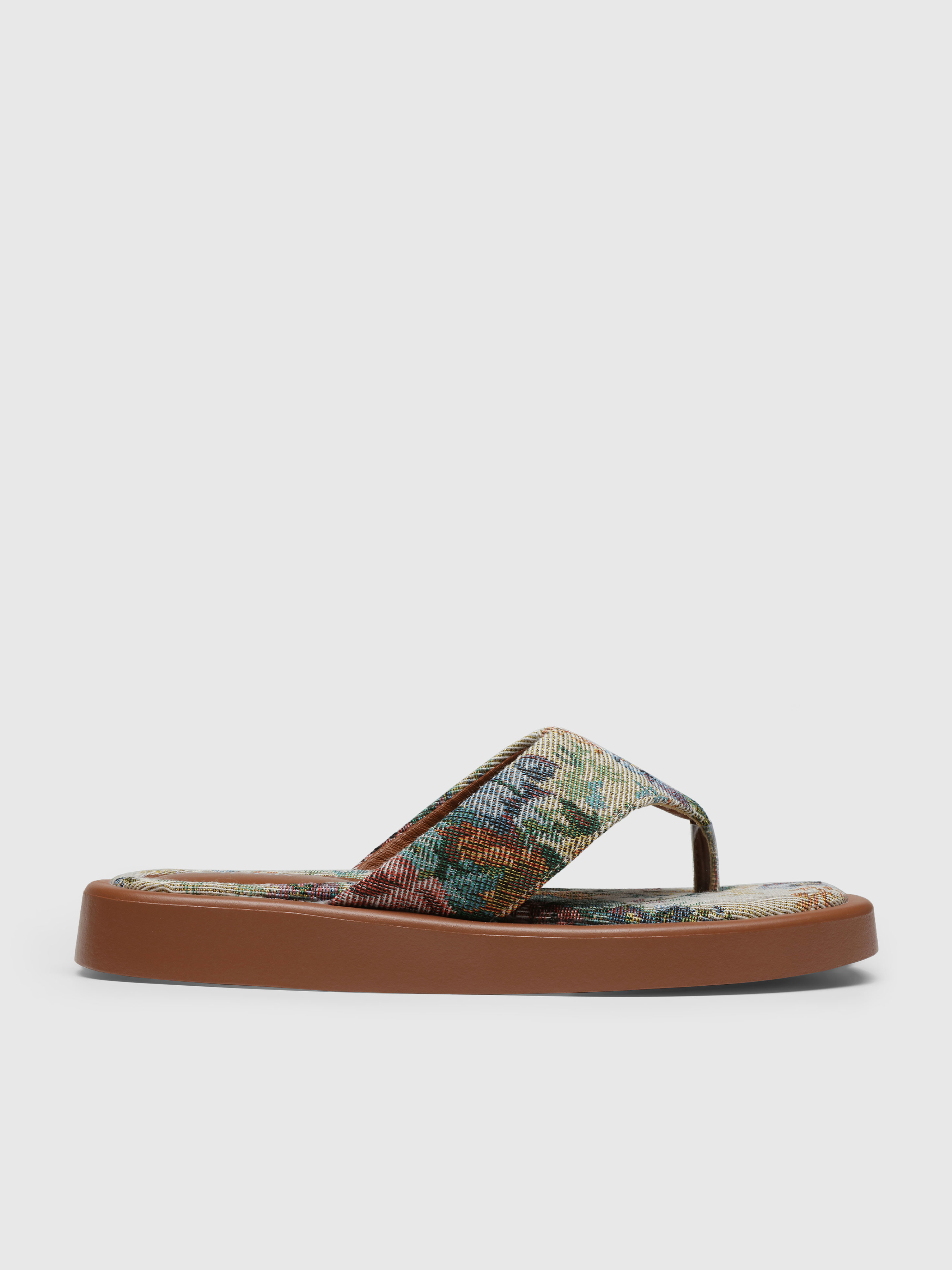Fabric Flip Flop Slippers For Daily Casual Date Coffee Shop