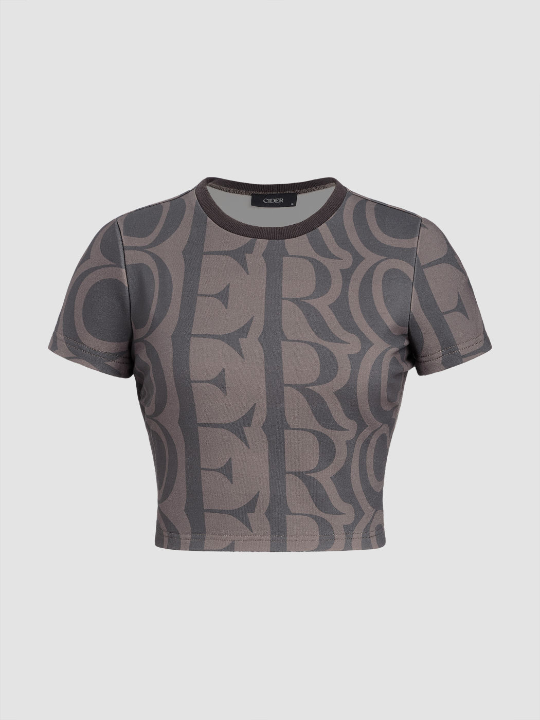  Cider Terry Rundhals Kurzarm T-Shirt
