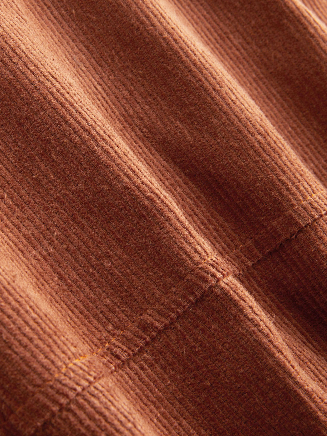  Corduroy Kragenlose Solid Tasche Reißverschluss Jacke
