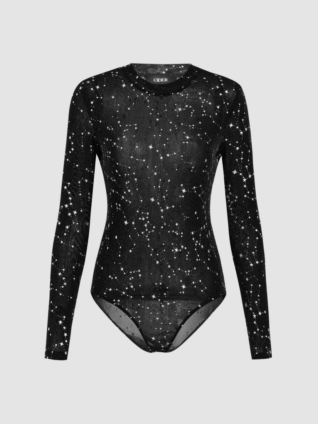 Round Neckline Star Bodysuit