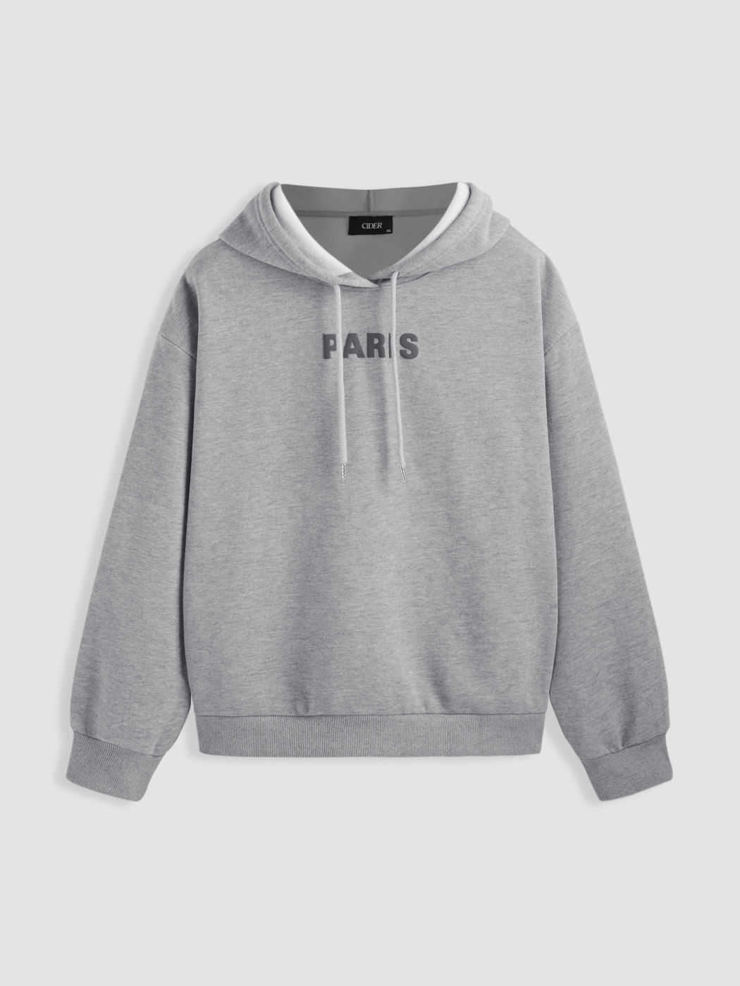 Paris Terry Oversized Hoodie Curve & Plus