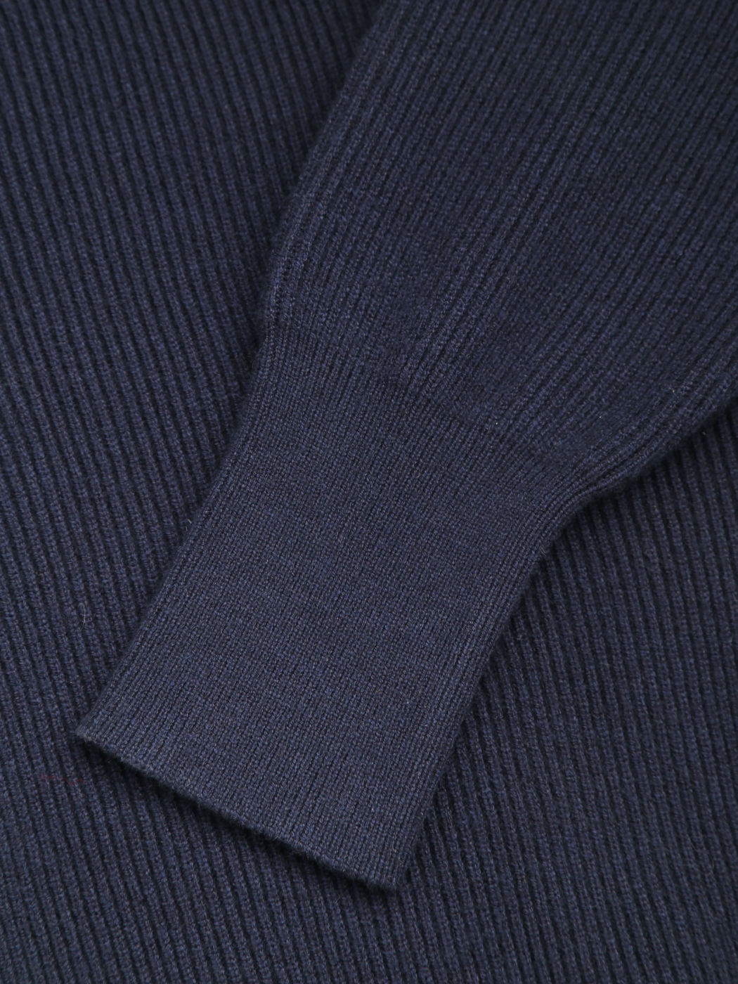 Ribbed V-neck Solid Bowknot Cardigan