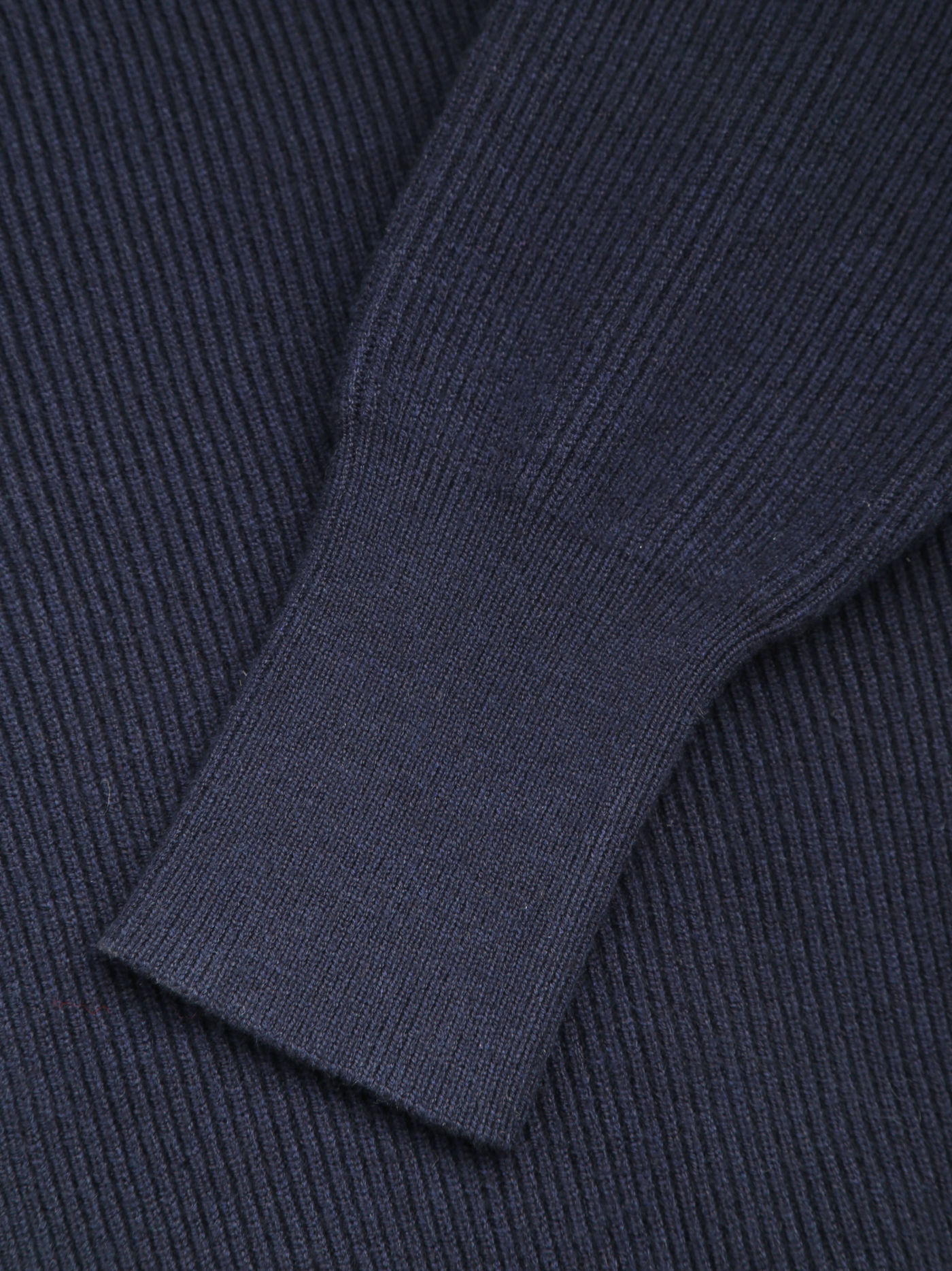 Cardigan à Noeud Solide à Col V Côtelé