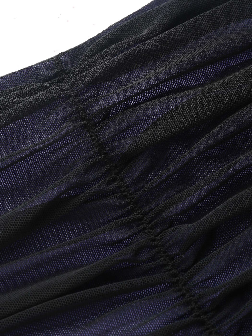  Mesh Tube Split Maxi Kleid