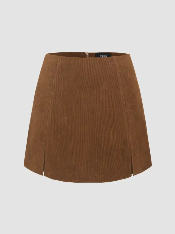 Tweed Tweed Mid Rise Bowknot Mini Skirt For Work