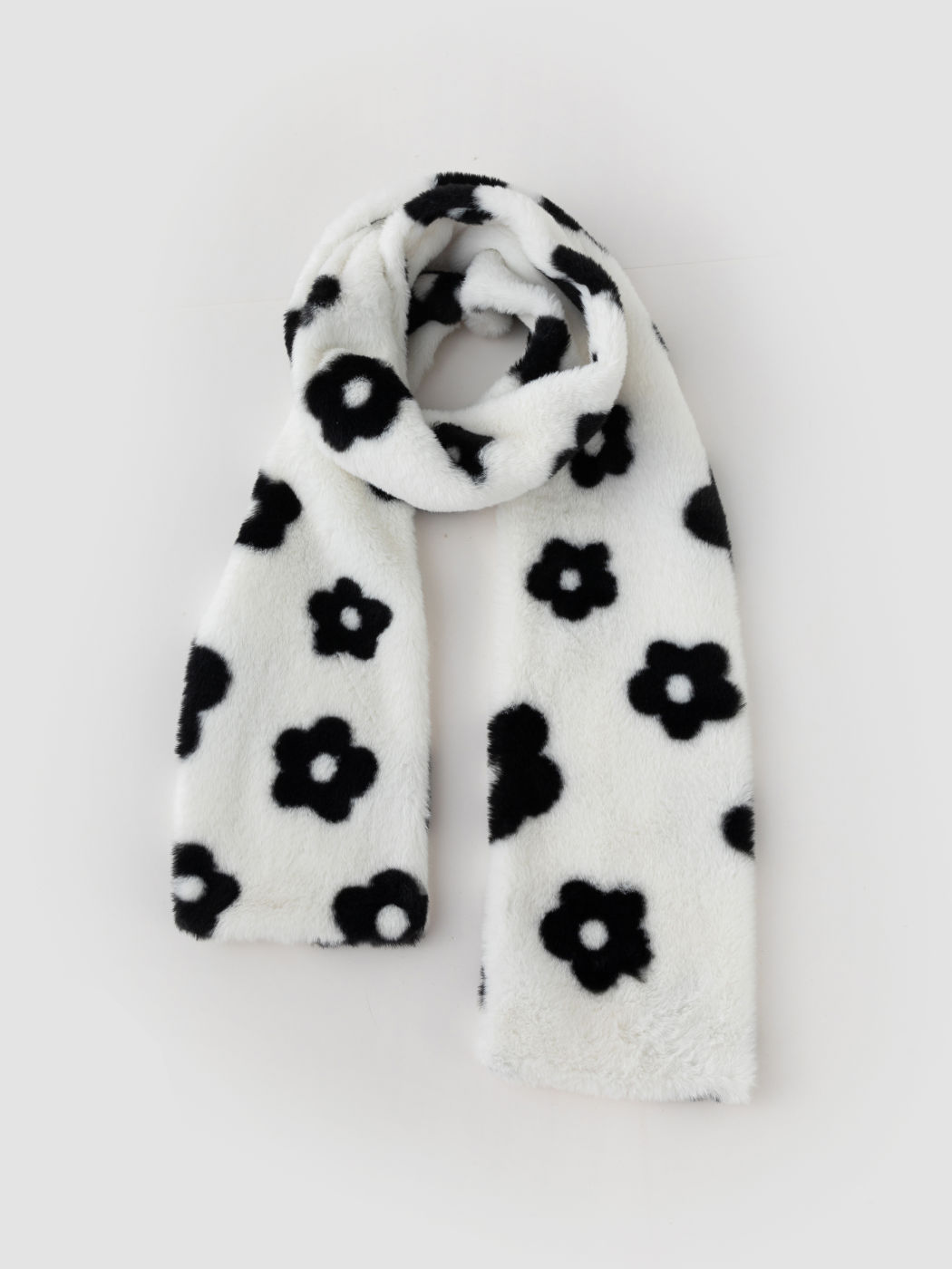 Floral Pattern Scarf For Daily Casual Coffee Shop